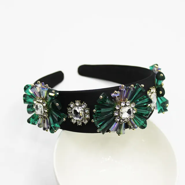 Baroque Fashion Heavy Industry Luxury Headband 8Color - Shop at LoveMi