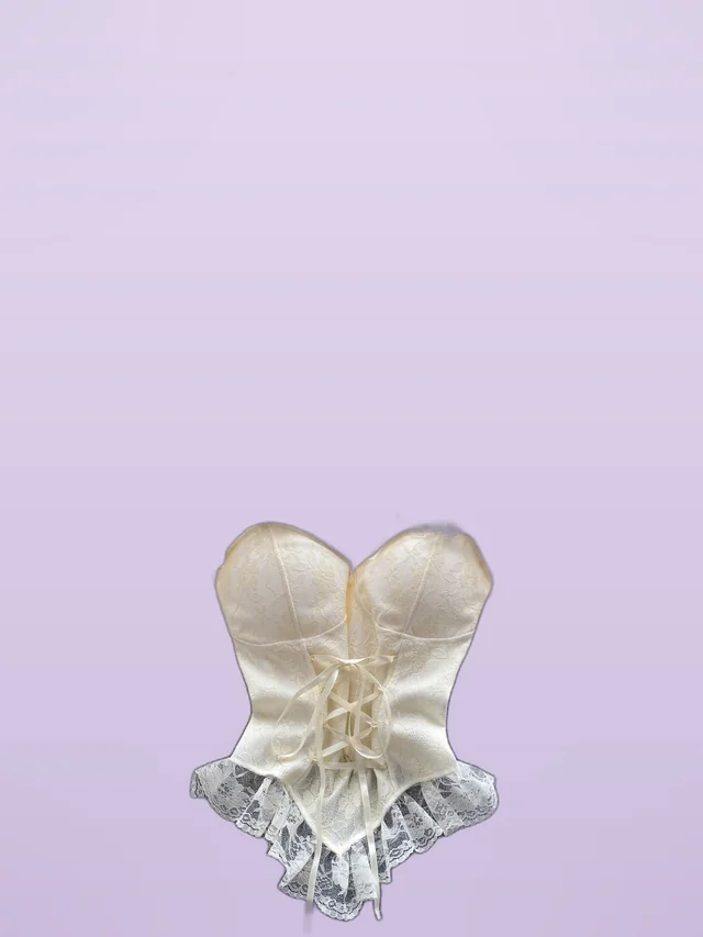 Lace Cross Tie Slim Fit Irregular Camisole Top Apricot - Shop at LoveMi