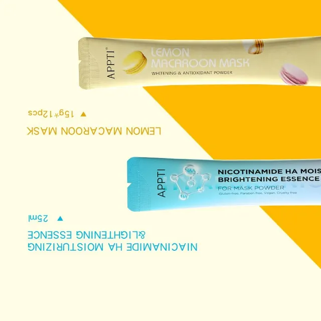 Facial Mask Powder Peel Off Spa Face Ski Ncare Kit Niacinamide - Shop at LoveMi