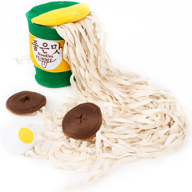 Instant Noodles Consume Energy To Relieve Boredom Dog Toys Green - Shop at LoveMi