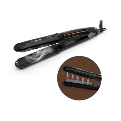 Steam Hair Straightener Spray Tourmaline Splint Does Not Hurt Hair Anion Hair Curler Hair Curler And Straightener Dual use Au - Shop at LoveMi
