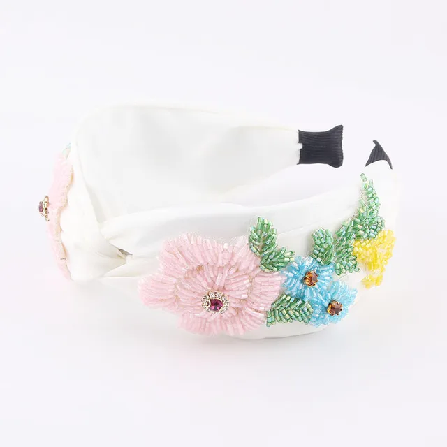 Boho Ladies Prom Travel Hair Accessories White - Shop at LoveMi