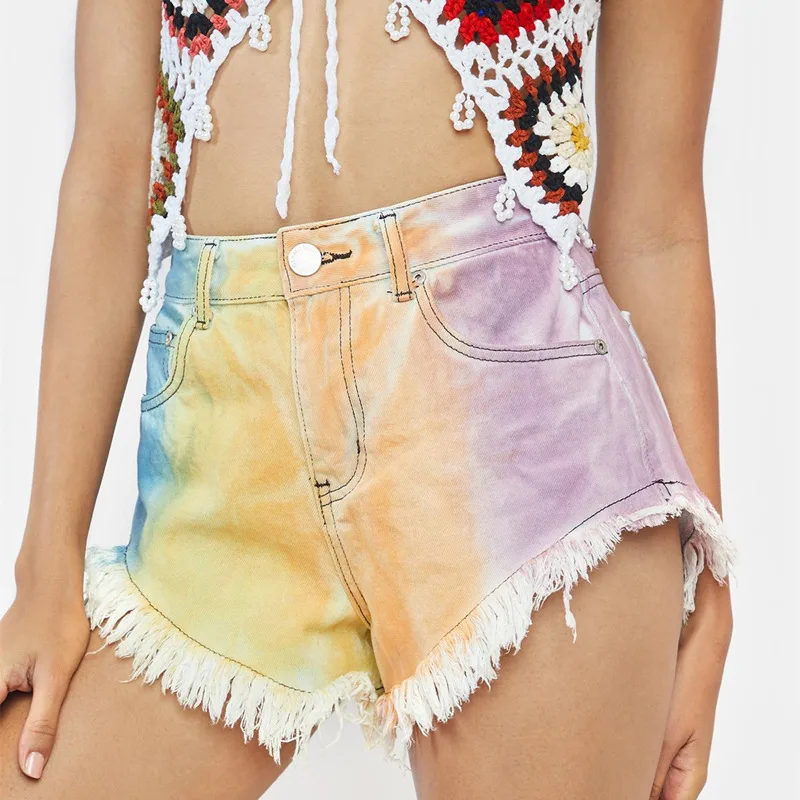 Women's All Match Gradient Color Jeans - Color Dyeing