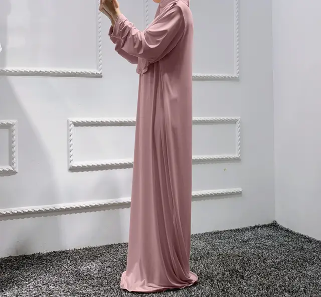 Solid One Size Hooded Robe Dress Pink - Shop at LoveMi