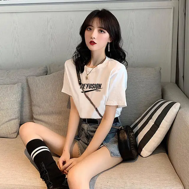 Loose Half sleeved Design Niche Chic Sweet And Spicy Top - Shop at LoveMi