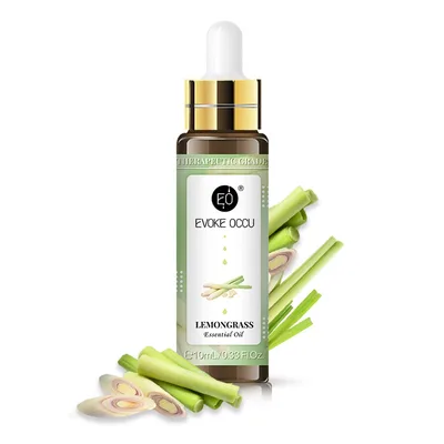 Rose Lavender Aromatherapy Essential Oil With Dropper 10ml Lemongrass - Shop at LoveMi