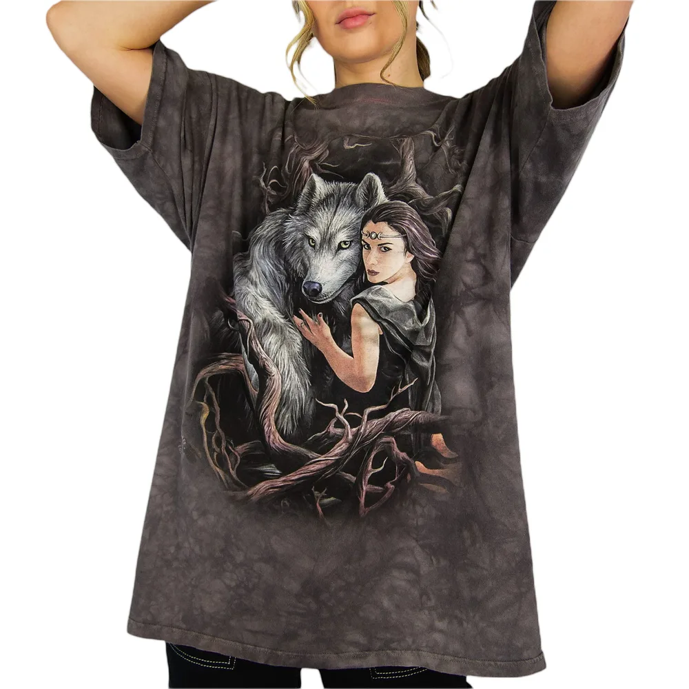 Popular Women's Round Neck Short Sleeve T shirt G - Shop at LoveMi