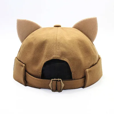 Love All match With Cat Ears Melon Hat Landlord Hat Women Card Came - Shop at LoveMi