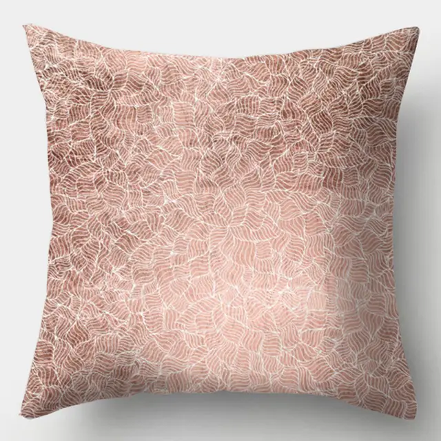 Modern Simple Pillow Home Cushion Geometric Peach Skin Fabric 19 - Shop at LoveMi