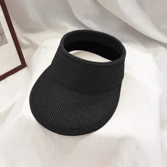 Breathable Cotton Papyrus Air Top Cool Hat Solid Color Black - Shop at LoveMi