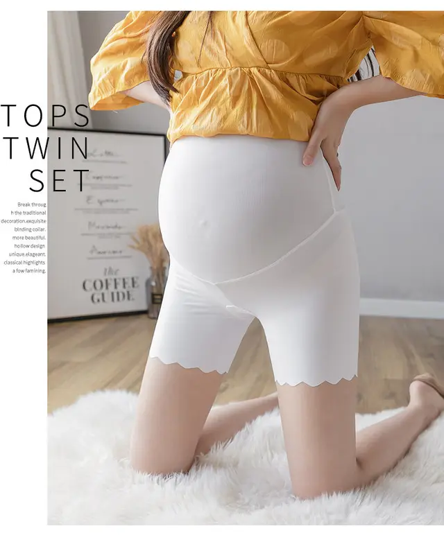 Ice Silk Maternity Panties Four Corners Summer White - Shop at LoveMi