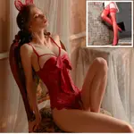 Red Stockings Set