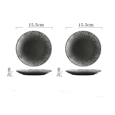 Ceramic Plate Bone Dish Home Set 6Inch Shallow Pan - Shop at LoveMi