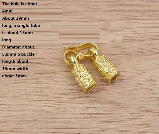 DIY Handmade Jewelry Accessories Bracelet Necklace Rope Connection Buckle Gold 4Mm - Shop at LoveMi