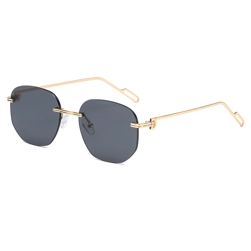 Women's Small Frame Cut Edge Sunglasses - C1