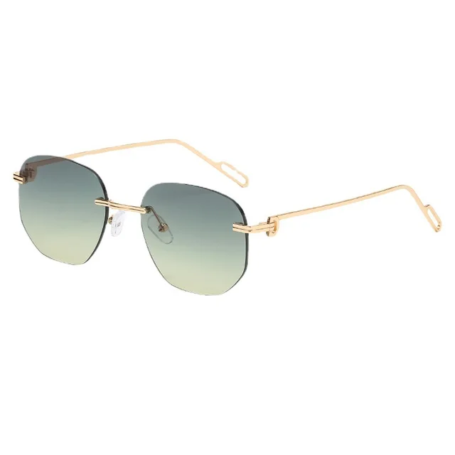Women's Small Frame Cut Edge Sunglasses C5 - Shop at LoveMi