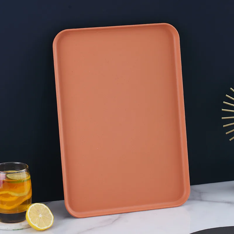 Wheat Straw Home Living Room Fruit Tray Orange - Shop at LoveMi