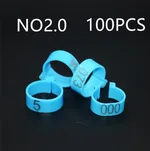 2.0Blue 100Pcs