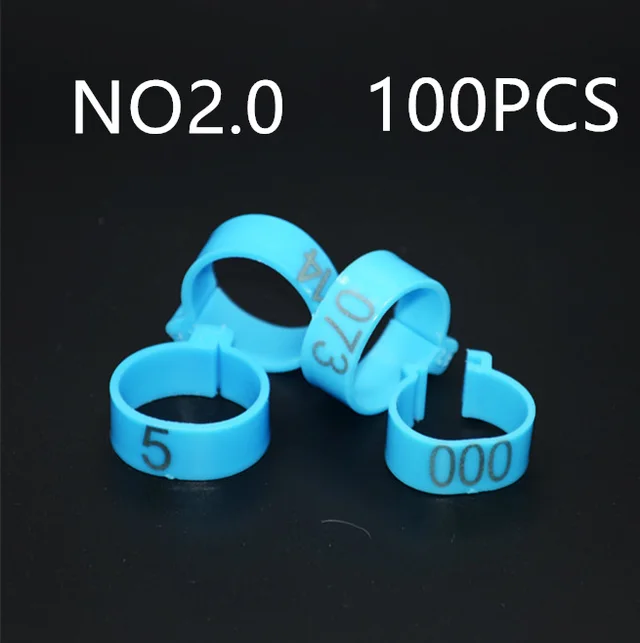 The Chicken Foot Ring 2.0Blue 100Pcs - Shop at LoveMi