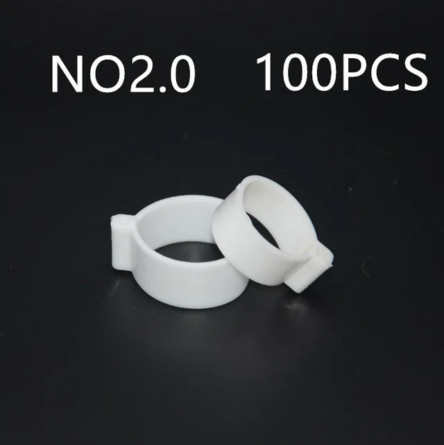 The Chicken Foot Ring 2.5White 100Pcs - Shop at LoveMi