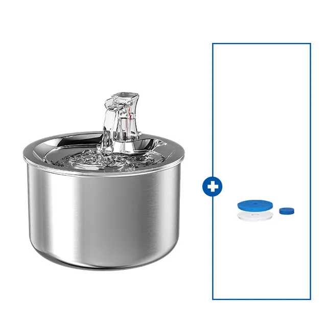 All Stainless Steel Cat Automatic Over circulating Water Dispenser Starter Version - Shop at LoveMi