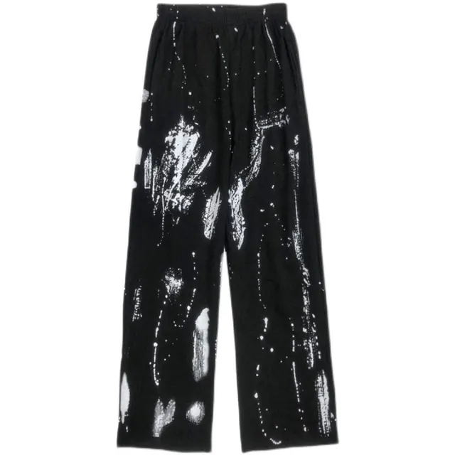 Wide Leg Pants High Waist Drape Retro Black - Shop at LoveMi