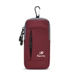 Sports Running Mobile Phone Arm Wrist Bag Fitness Equipment Waterproof - Red