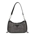 Niche Fashion Simple One Shoulder Underarm Bag Quality - White
