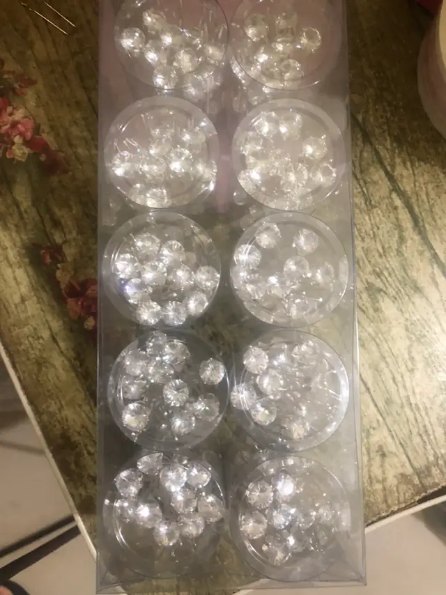 Pearl Diamond Hairpin Set Headgear White K Imitation Zircon20Pcs - Shop at LoveMi