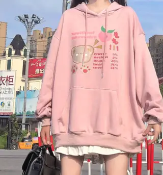 Girls' Spring Autumn Winter Sweater Coat - Pink