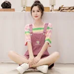 Pink Overalls