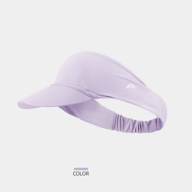 Outdoor Sunscreen Breathable Running Anti sweat Sports Yoga Sunshade Empty Top Hat Purple - Shop at LoveMi