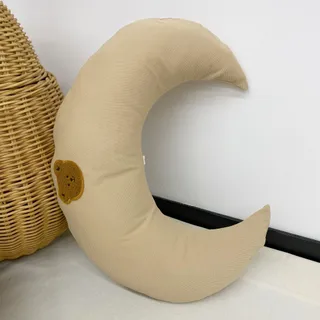 Baby Sleep Comfort Pillow Long Strip Anti-collision - Coffee