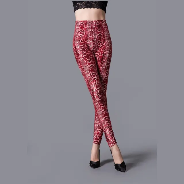 Brushed Cotton Print Camouflage Outerwear Leggings 19Style - Shop at LoveMi