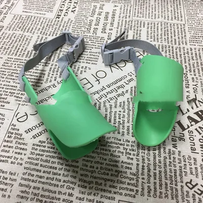 Creative Fashion Pet Anti barking Anti bite Sets S Size M Size L Size Multi color Optional Pet Duckbilled Sleeve Green - Shop at LoveMi