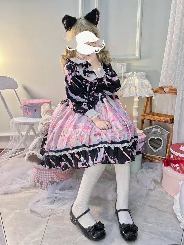 Party Op Long Sleeve Dress Autumn Black - Shop at LoveMi