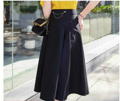 Fashion Short Sleeve Women's Yellow Shirt Business Wear Black - Shop at LoveMi