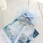 Blue Threelayer Yarn