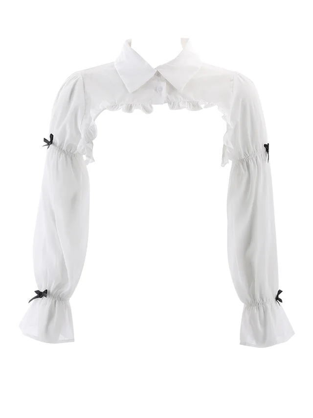 Women's New Thin Top Short Shirt White - Shop at LoveMi