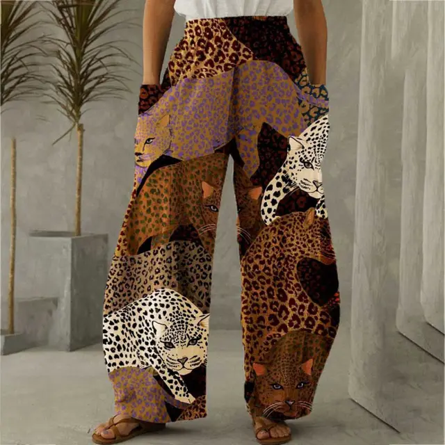 Women's Casual High Waist Thin Elastic Pants Jfzwzxc43271 - Shop at LoveMi