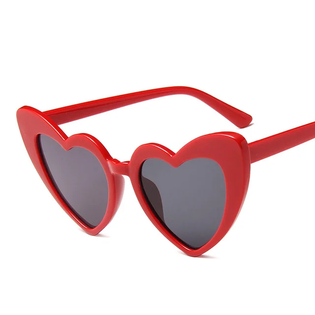 Metal Hinged Large Frame Statement Glasses Big Red Box - Shop at LoveMi