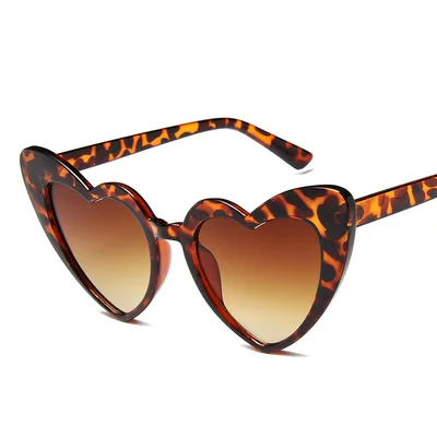 Metal Hinged Large Frame Statement Glasses Leopard Frame - Shop at LoveMi