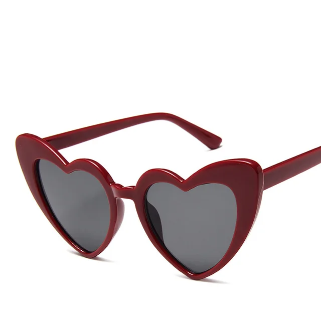 Metal Hinged Large Frame Statement Glasses Maroon Frame - Shop at LoveMi