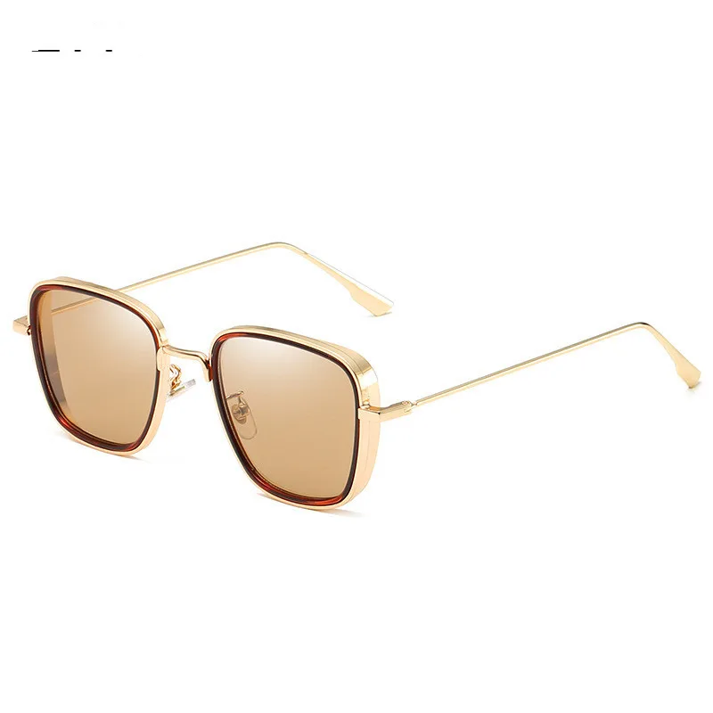 Women's Sunglasses Metal Vintage Square Steampunk - C5
