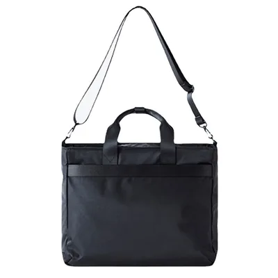 Women's And Men's Business Large Capacity Portable Nylon Briefcase Black - Shop at LoveMi