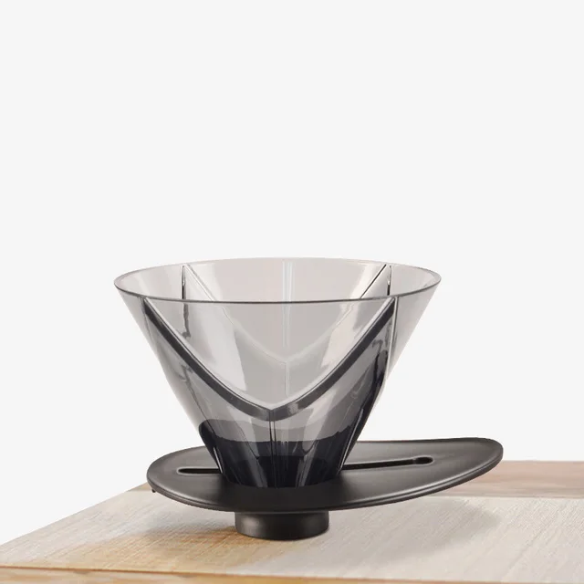 New Cross Star Filter Cup V60 Resin Transparent - Shop at LoveMi