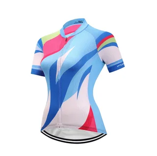 Motorcycle Racing Short Sleeve Riding Downhill Jersey - Blue