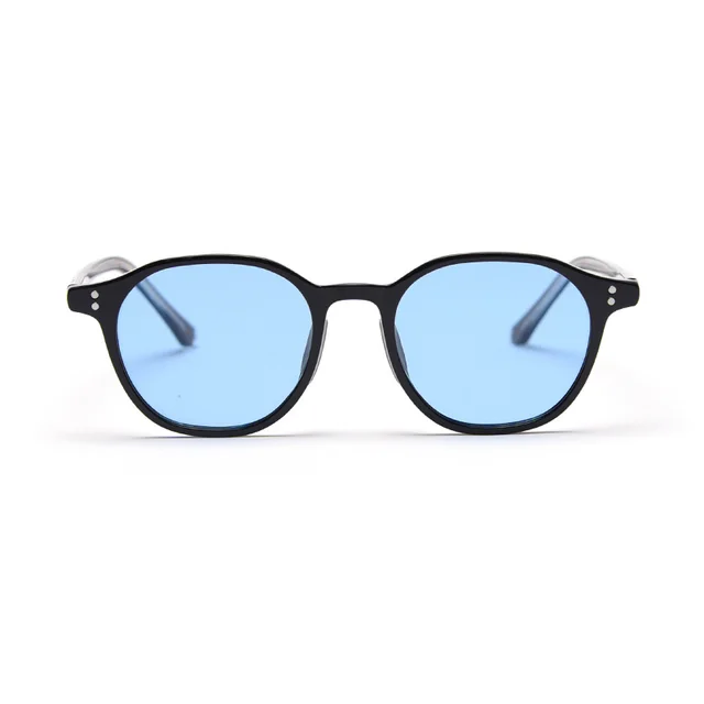 Women's Comfortable Small Round Frame Polarized Sunglasses C2 - Shop at LoveMi