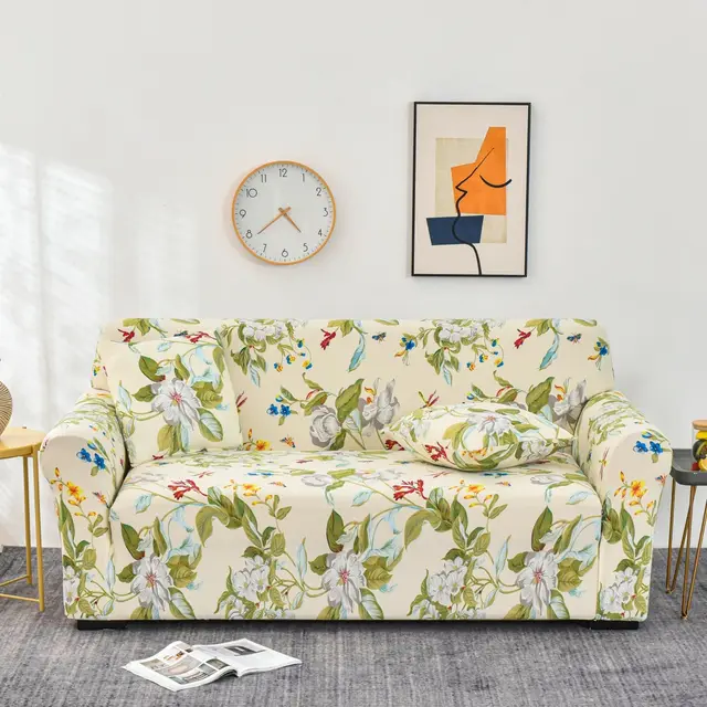 Elastic Sofa All Inclusive Non slip Household Dust Cover Spring - Shop at LoveMi