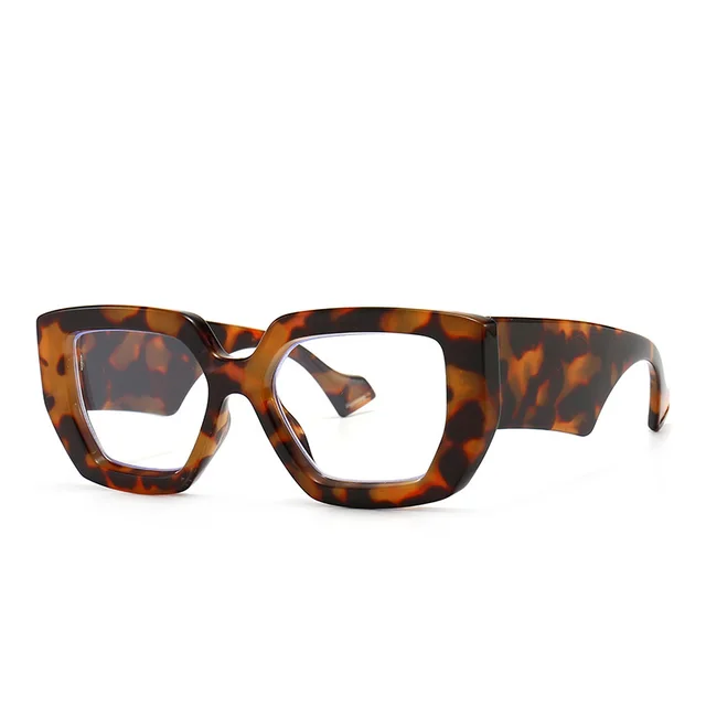 European And American Modern Retro Sunglasses Leopard Print - Shop at LoveMi
